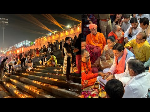 Haridwar Deepostav live | CM Uttarakhand