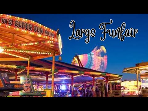 The Funfair comes to Largs just before the Viking Festival