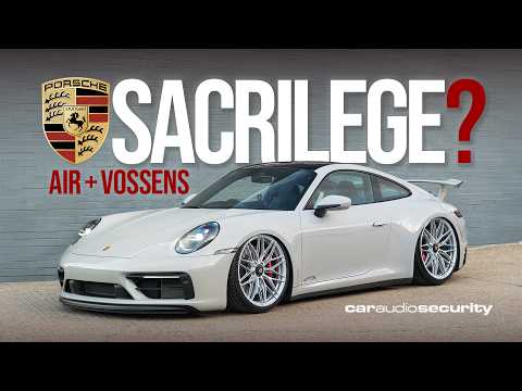 Porsche 992 GTS on AIR SUSPENSION | Car Audio & Security