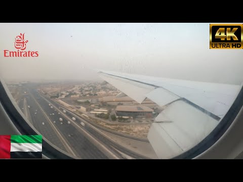 Emirates Boeing 777-300 Landing At Dubai