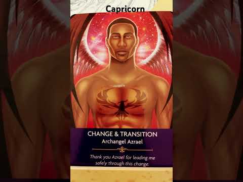 Capricorn / You are going through some changes right now #angeltarotcards #capricorn