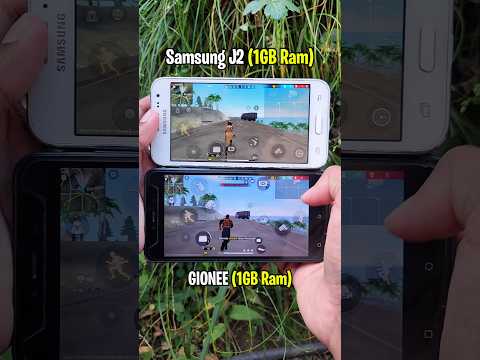 Samsung J2 Vs Gionee (1GB Ram)