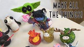 Make All The Things in Foam Clay!