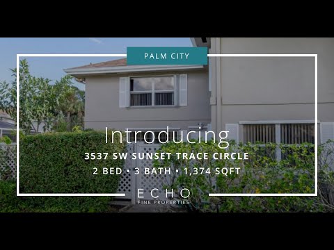 Sensational in Sunset Trace in Palm City, FL!