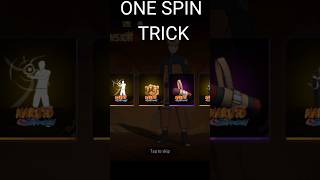 Naruto one spin trick #onespintrick #shorts #freefiremax #freefiretipsandtricks