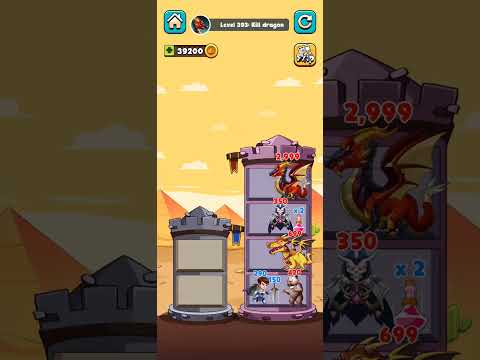 Max Level Hero Tower War All Levels New Update Android , ios Shorts # 393