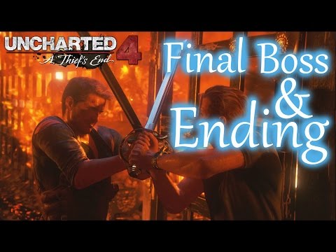 Uncharted 4 Walkthrough Gameplay (CRUSHING) | Part 29 - A Thief's End (Final Boss + Ending)