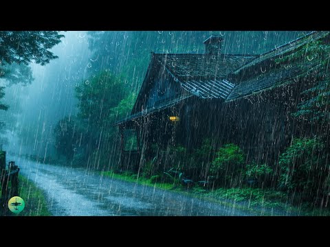 The Most Relaxing Rain Sounds for Sleeping - Tropical Rain & Thunder Sounds at Night to Deep Sleep