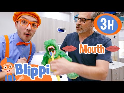 Blippi’s Dentist Adventure - Learning to Brush and Floss! | Blippi | Kids TV Shows