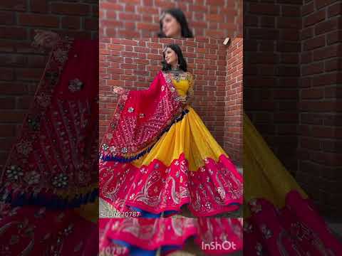 Meesho Navratri Lehanga #meesho #shorst #viralvideo #video #viralshorts #ytshorts #fashion #youtube