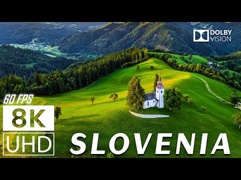 SLOVENIA - Scenic Relaxation Film With Inspiring Cinematic Music - 8K (60fps) Video Ultra HD