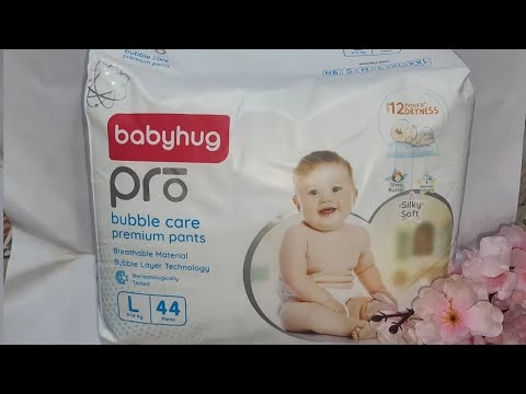 Babyhug pro bubble care premium pants review #babyhugdiaperpants #babyhugdiapers #babydiapers