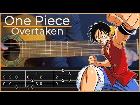 One Piece - Overtaken (Simple Guitar Tab)