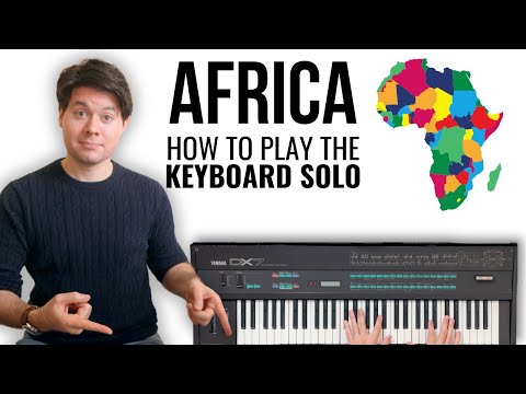 How To Play The Famous "AFRICA" Keyboard Solo! | "Africa" by Toto