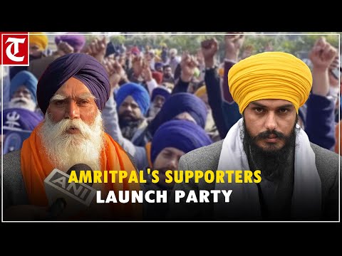 Amritpal's supporters launch party 'Akali Dal Waris Punjab De'