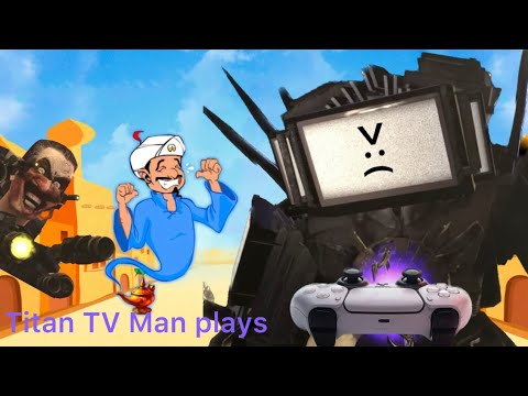 "I'M SO DONE!" | Titan TV Man Rages in Akinator FT: G-Man Toilet