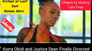 Cheers to Victory: Korra Obidi Celebrates her Divorce & thanks American Justice System @korraobidi