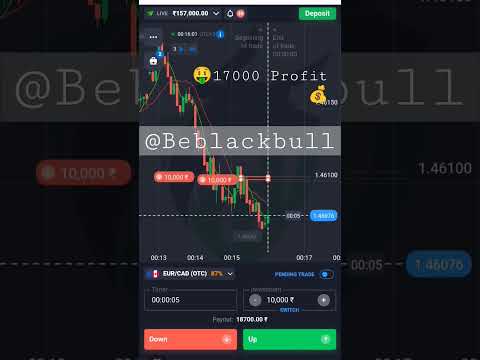 🤑15 Second trading Strategy @BeBlackBull #quotex #binaryoptions #binomo #quotextradingstrategy