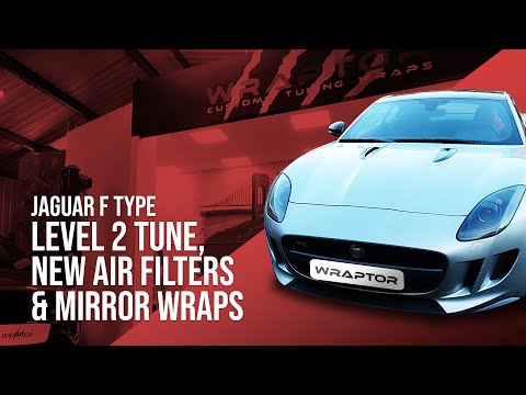 Listen to this Jaguar roar! 😱 | Jaguar F-Type Level 2 Tune & Wrap | Wraptor Customs