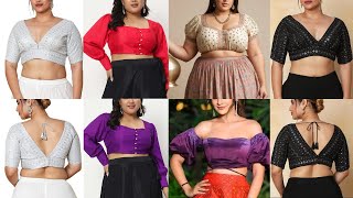 Latest Plus Size Girls Blouse Design 2024 | Blouse Designs For Plus Size Ladies | Blouse Design