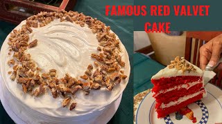 WORLD🌎FAMOUS RED VELVET CAKE🍰#EricandTeresa #RedVelvetCake #RedVelvetCakeRecipe