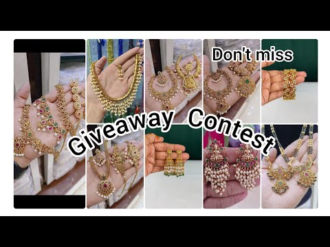 Latest blackbeads and combo jewellery at offer prices| Giveaway contest | don't miss it