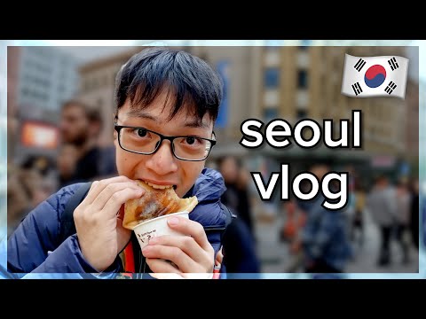 i ate way too much food in Korea... (Seoul vlog!)