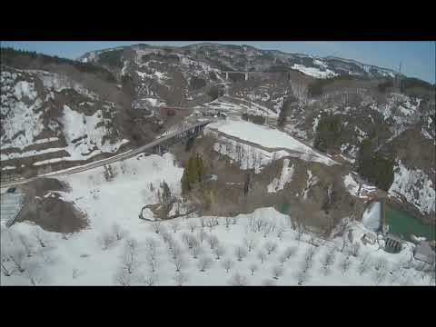 山形県，梵字川ダム