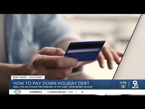 How to pay down on holiday debt