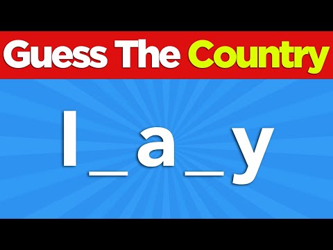 Fill in the Blanks: Guess the Country Name