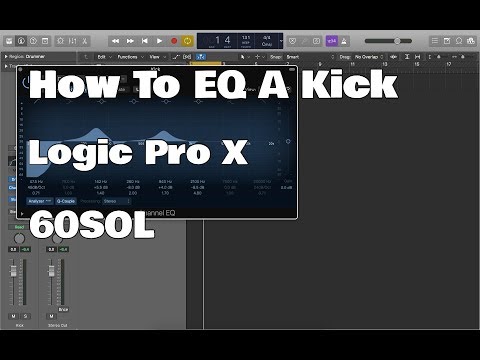 Logic Pro X - 60SOL: How To EQ A Kick Drum