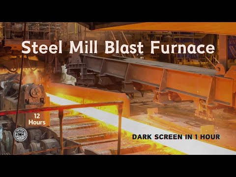 Steel Mill Blast Furnace Ambience ⨀ Industrial White Noise for Sleep & Focus