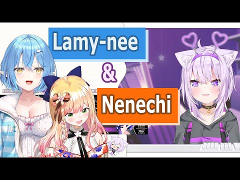 Okayu talked about Nenechi and Lamy are looks like two sisters