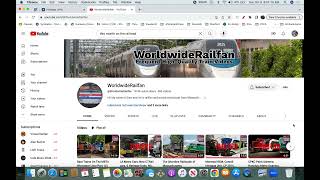 WorldwideRailfan didn't upload a video about this month on the railroad