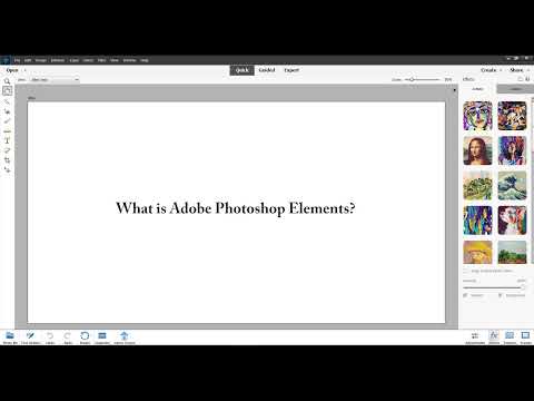 What is Adobe Photoshop Elements?