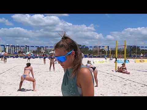 SSOVA's April Sand Key Park Women's Open - Lane/Talocka vs Marien/Schrock Set 3