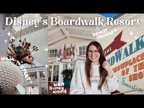 Disney’s Boardwalk Resort REVIEW! ✨ our honest thoughts, deluxe studio villa room, pros & cons!