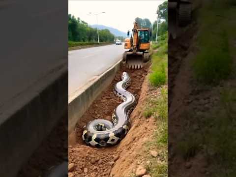 OMG biggest snake #snake #viralvideo #new #facts