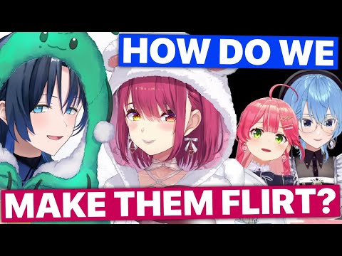 Ao & Marine Plan On Instigating MiComet To Flirt (Hololive) [Eng Subs]