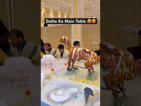 Hyderabad Ki Dawath Dulhe Ka Main table #viralvideo #ytshorts #shorts