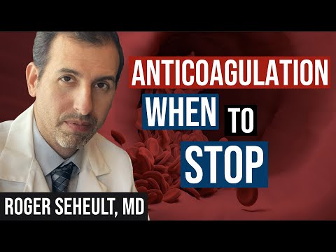 Blood Clots: When Should You Stop Anticoagulation?