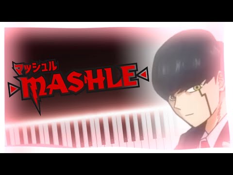 Mashle Opening 1 - Knock Out by Okazaki Taiiku (Piano Tutorial + Sheet Music)