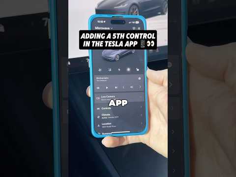 Adding a Secret 5th Control To My Tesla App 😳👀