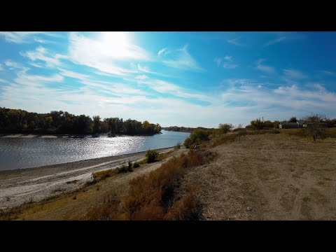 Едем из Каменска в Донецк через Михайловку! Паромная переправа!