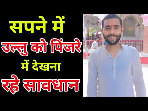 सपने में उल्लु को पिंजरे मे देखना । Sapne Me Ullu Ko Pinjre Me Dekhna | Seeing Owl In Dreams