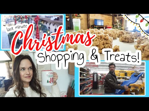 Checking it twice! 🎅👏 Last Minute Christmas Shopping & Homemade Food Gifts!