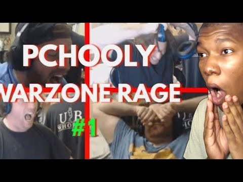 PCHOOLY WARZONE MEGA RAGE COMPILATION #1 REACTION