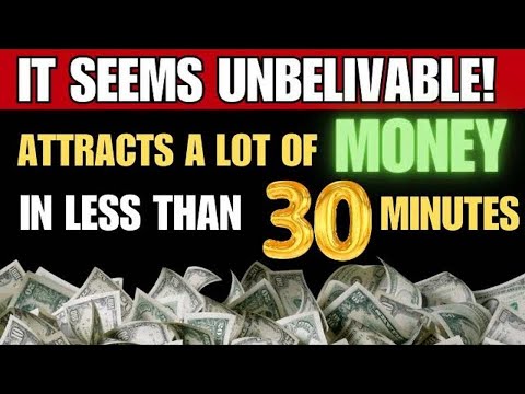 THIS PRAYER ATTRACTS MONEY IN LESS THAN 30 MINUTES!