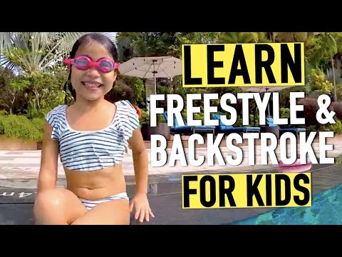 Amazing swim lesson for kids