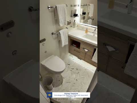 Shorts: Disney Treasure - Concierge One-Bedroom Suite with Verandah | Disney Cruise Line